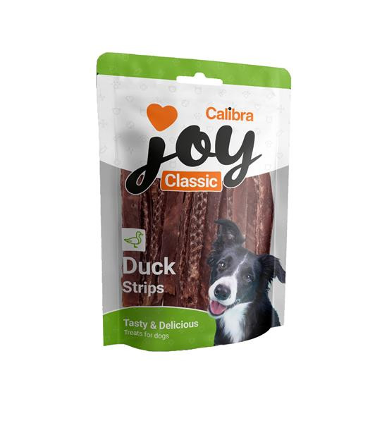 Pamlsok Calibra Joy Dog Classic Duck Strips NEW 250 g 