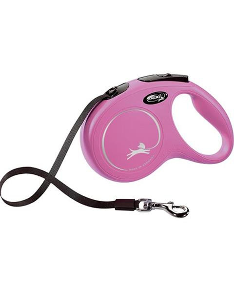 Vodítko Flexi Classic NEW páska XS 3 m ružové (do 12 kg)