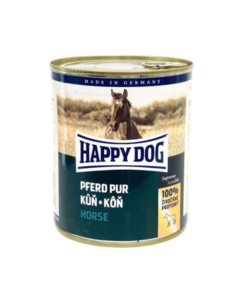 Happy Dog PREMIUM - Fleisch Pur - konské mäso konzerva 800 g