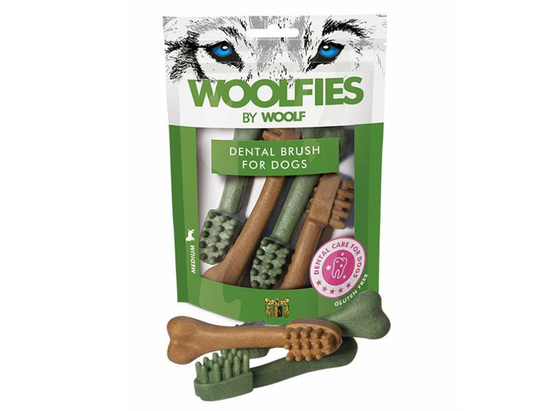 Pamlsok Woolfies Dental Brush M 200g