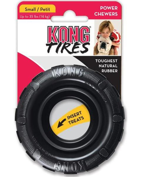 Hračka Kong Dog Extreme Pneumatika čierna, guma prírodná, S do 16 kg