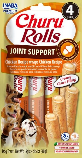 Pamlsok Inaba Churu Rolls joint dog kura 4 x 12 g