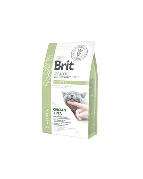 Brit Veterinary Diets GF cat Diabetes 2 kg