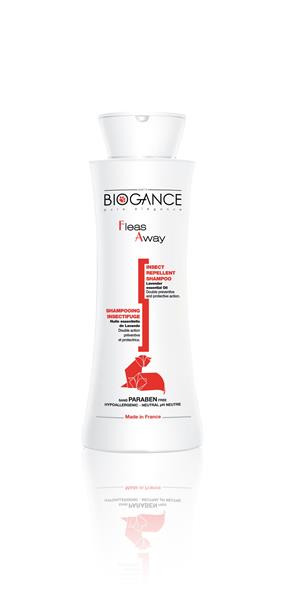 Šampón BIOGANCE Fleas Away Cat 250 ml(ochrana proti parazitom pre mačky)
