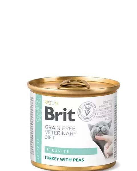 Brit Veterinary Diets GF cat Struvite 200 g konzerva