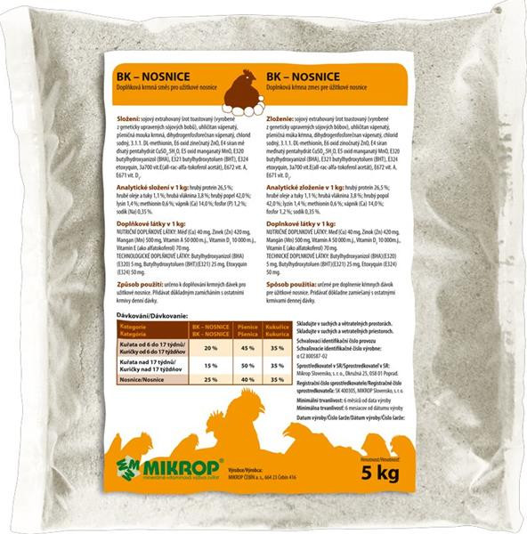 MIKROS Bielkovinový koncentrát Nosnice 25 kg