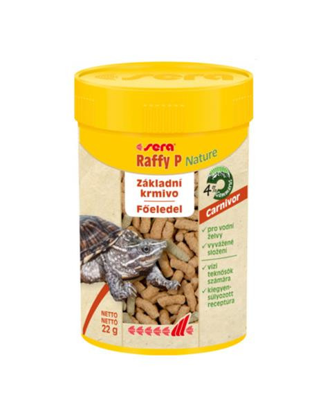 Sera Raffy P Nature krmivo pre mäsožravé plazy a vodné korytnačky 100 ml