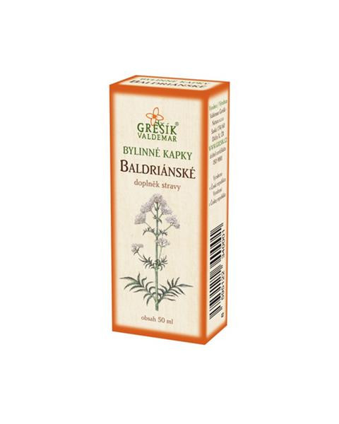 Gresik bylinne kvapky baldriánske 50 ml