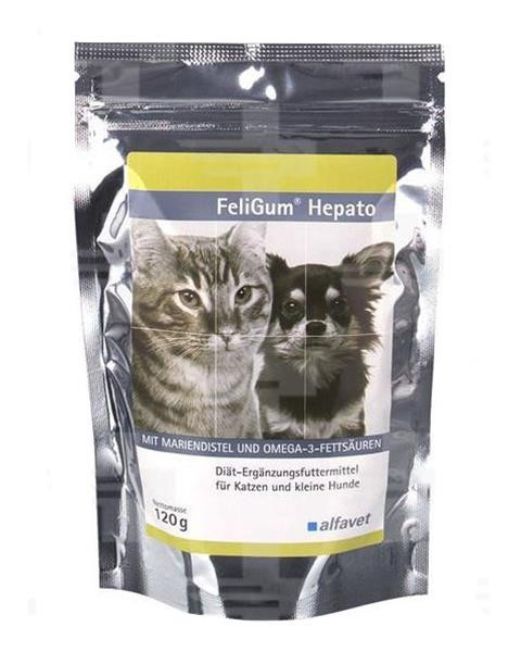 FeliGum Hepato žuv.tbl.120 g ( 60 ks )