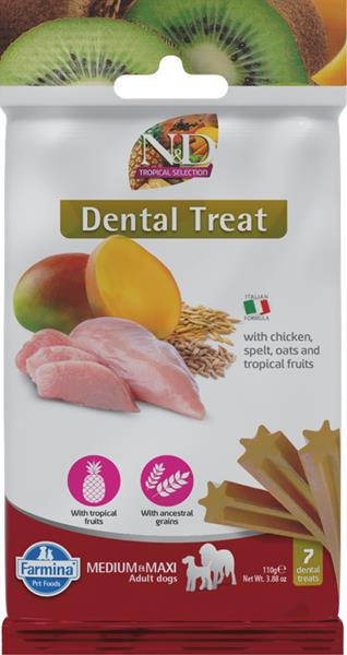 Pamlsok Farmina ND Tropical Selection Chicken Adult medium & maxi 100 g