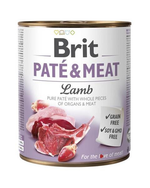 Brit Paté & Meat Lamb 6 x 800 g konzerva