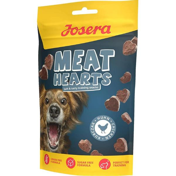 Josera pamlsok Dog Meat Hearts Chicken 70 g