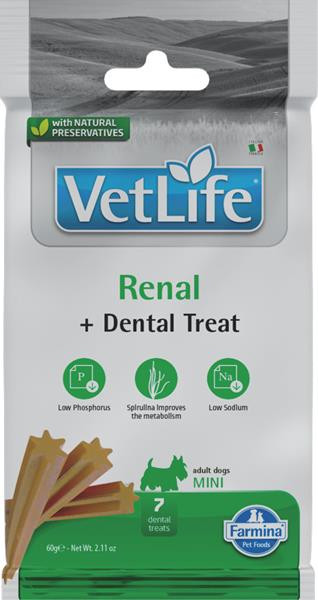 Pamlsok Farmina Vet Life Dog Renal Adult Mini 60g