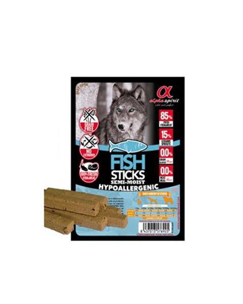 Pamlsok Alphaspirit dog Paličky rybacie 4x10 g
