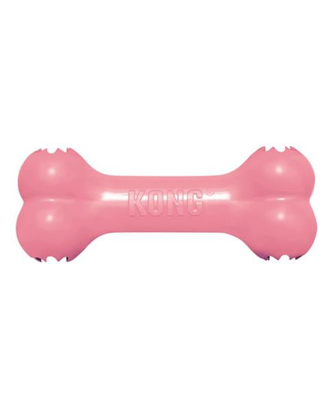 Hračka Kong Dog Puppy Kosť fialová, guma prírodná, S