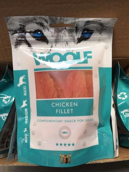 Pamlsok Woolf Dog Chicken Fillet 100 g