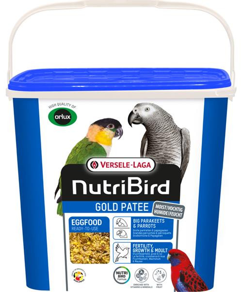 VL Orlux NutriBird Gold Patee Big Parakeets & Parrots 5kg