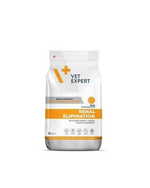 VetExpert VD dog 4T Renal Elimination Low fat 8 kg