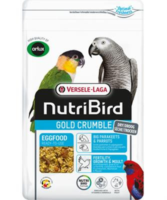 VL Orlux NutriBird Gold Crumble Big Parakeets & Parrots 800g