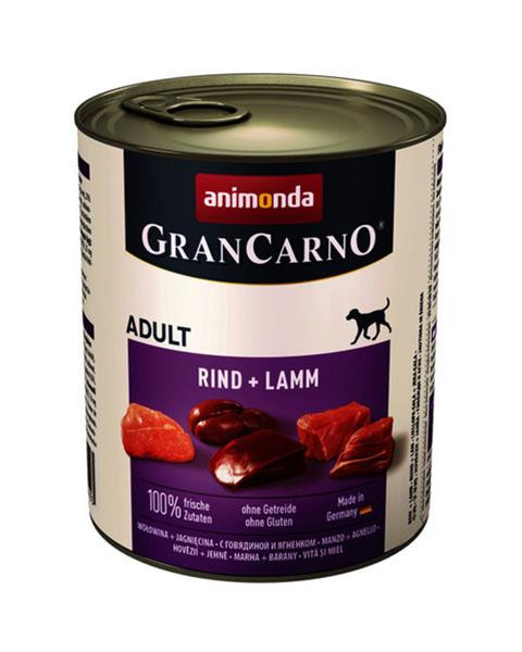 Animonda GRANCARNO® dog adult hovädzie a jahňa bal. 6 x 800g konzerva