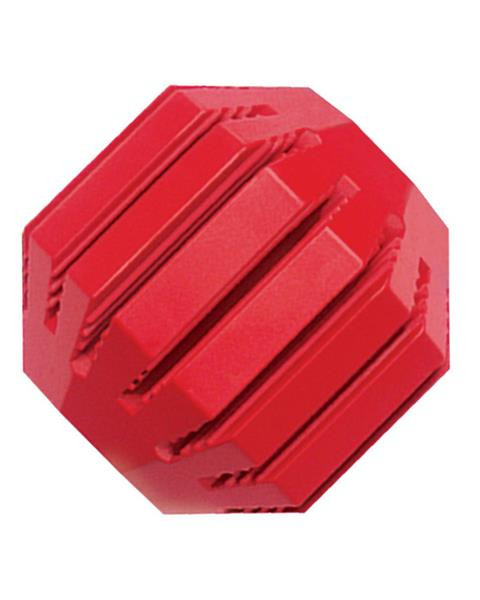 Hračka Kong Dog Dental Lopta plniaca, červená, guma prírodná, M