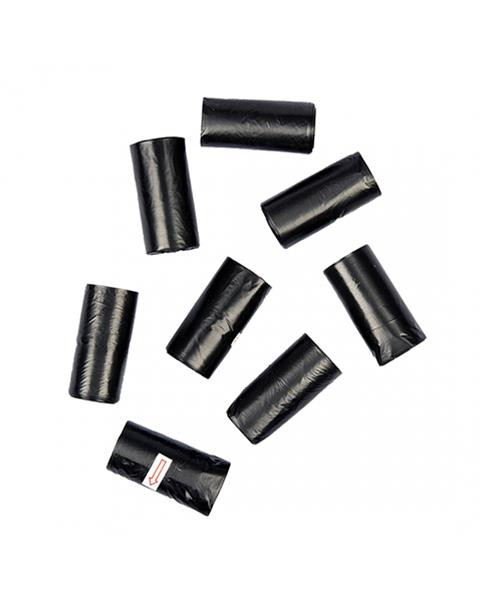 Sáčky DUVO+ na zber psích výkalov čierne 16 x 20 ks