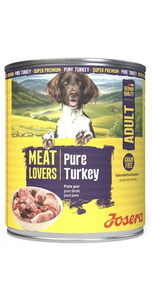 Josera konzerva Dog Meat Lovers Turkey NEW 400 g