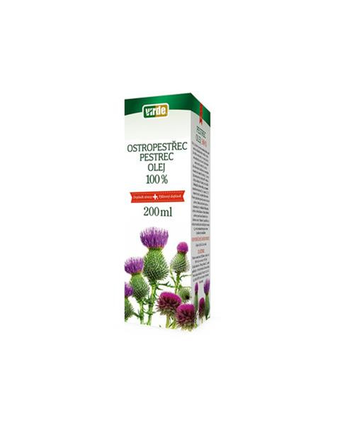 Ostropestrec 100% olej 200 ml VIRDE