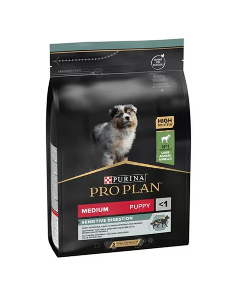 ProPlan MO Dog Puppy Medium Sensitive Digestion jahňa 3 kg