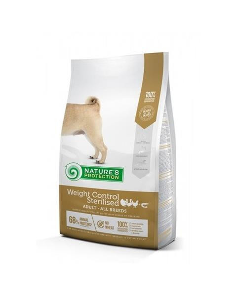 Natures P dog adult weight control sterilised poultry with krill all breeds 4 kg