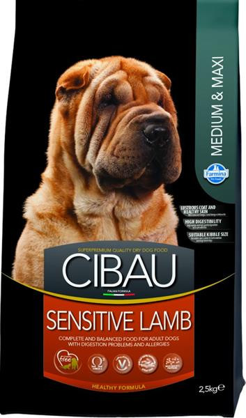 Farmina MO SP CIBAU dog adult medium & maxi, sensitive lamb 2,5 kg