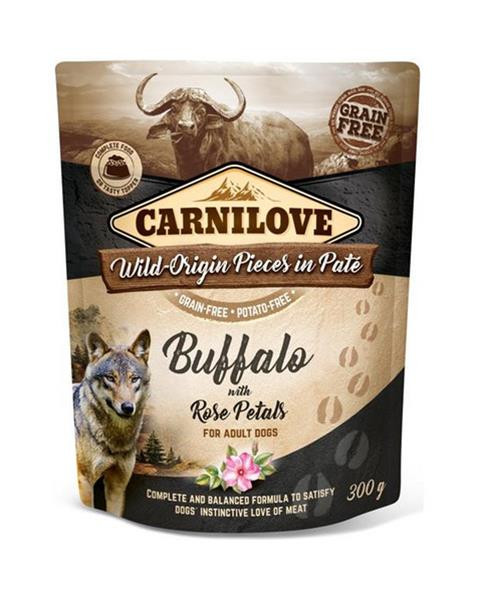 Carnilove dog Kapsička Paté Buffalo with Rose Petals 12 x 300 g