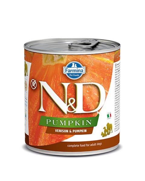 Farmina N&D dog PUMPKIN & venison konzerva 285 g