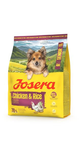 Josera Dog Mini Senior Chicken & Rice 0,9 kg