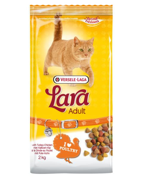 VL Lara Premium Cat Adult Indoor Turkey&Chicken - morčacie a kuracie 2 kg