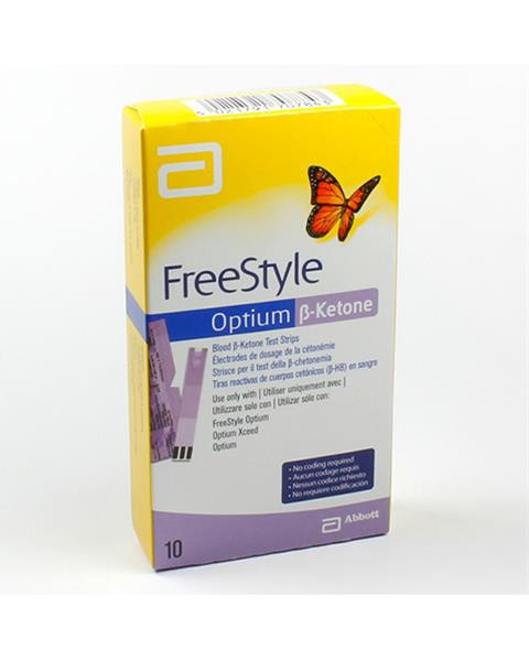 Prúžky testovacie FreeStyle Optium B-Ketone 10ks