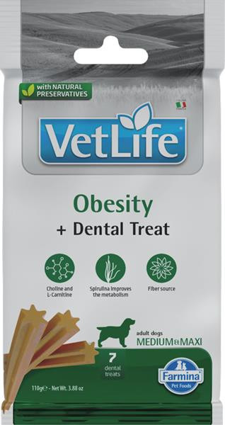 Pamlsok Farmina Vet Life Dog Obesity Adult medium & maxi 100g