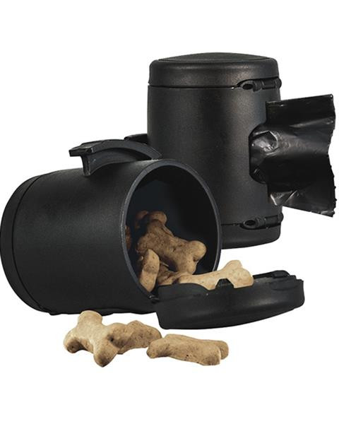 Vodítko Flexi doplnok - Multibox na pamlsky a sáčky čierny S, M, L