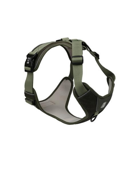 Postroj DUVO+ EXPLOR Ultimate fit, zelený L - 48-58cm - 58-81cm