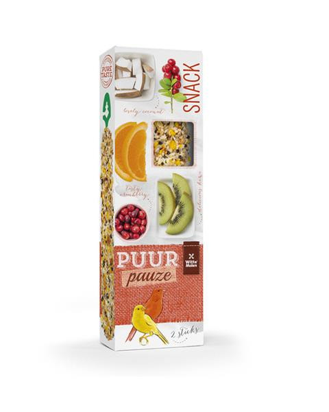 PUUR pauze Sticks canary cranberrry & kiwi- lahodné tyčinky s ovocím 60 g