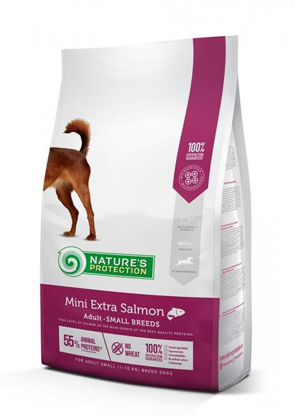 Natures P dog adult mini extra salmon 2 kg