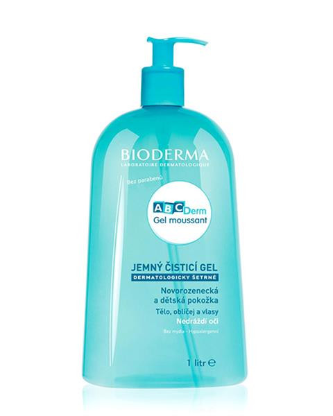 ABCDerm Moussant jemný čistiaci gél 1 l