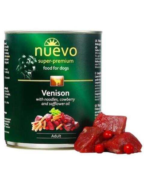 NUEVO dog Adult Venison Menue bal. 6 x 800 g konzerva