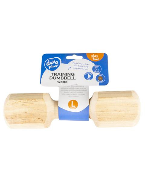 Hračka DUVO+ Činka drevená na aportovanie L - 24,5x6,5x6,5cm - 475g