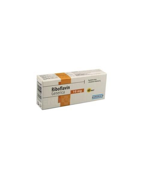 Riboflavin Generica tbl. 60 x 10 mg