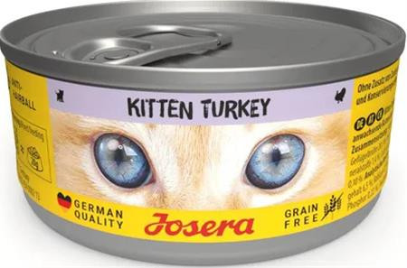 Josera konzerva Cat Kitten Turkey 85 g