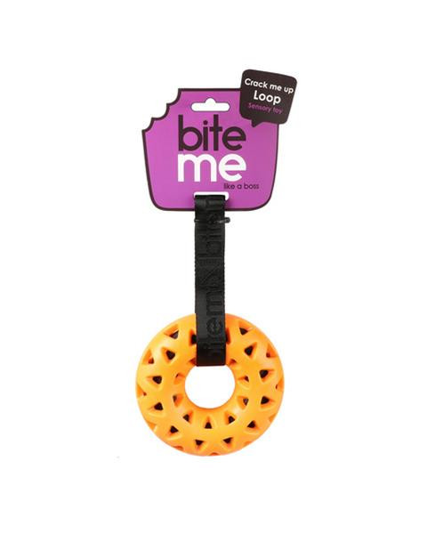 Hračka EBI+Crack me up - slučka oranžová/čierna 27x14x4,5cm