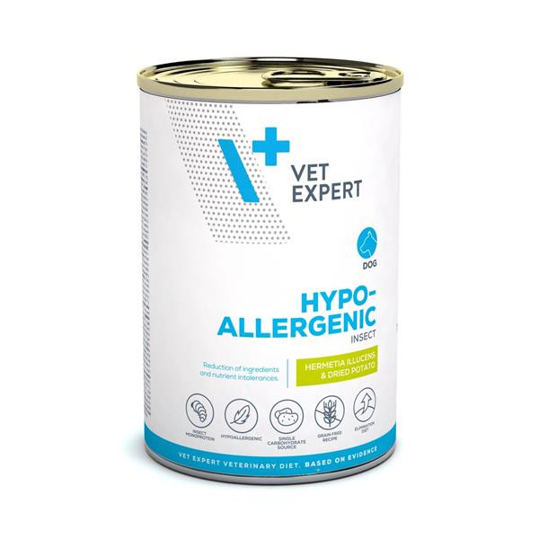 VetExpert VD dog Hypoallergenic insect konzerva 375 g